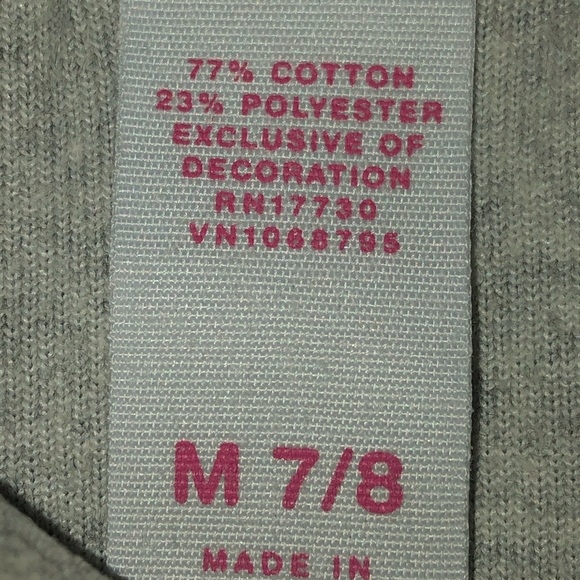 FINAL PRICE -- Kids grey velour set size medium 7/8 - Picture 6 of 7